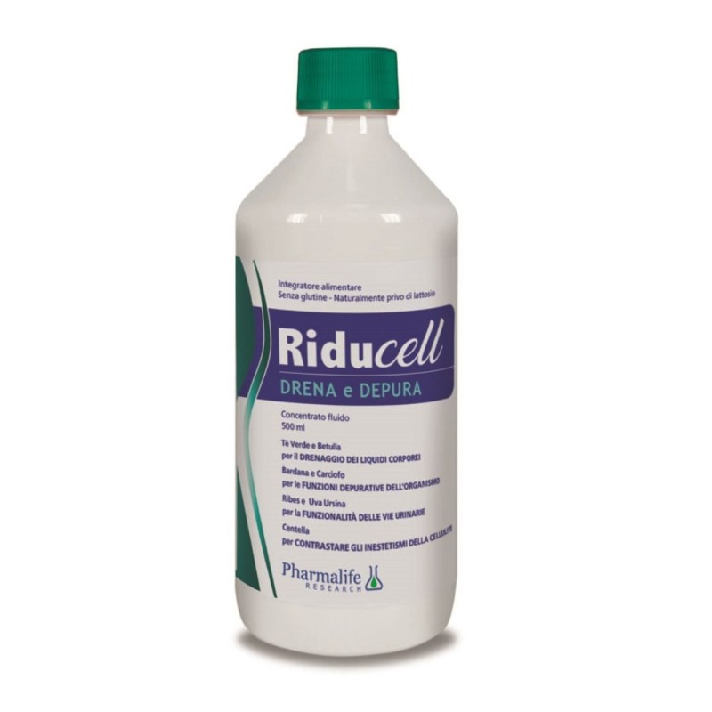 Formato di Pharmalife Research Riducell Drena e Depura Integratore Alimentare Drenante 500 ml Formato di Pharmalife Research Riducell Drena e Depura Integratore Alimentare Drenante 500 ml