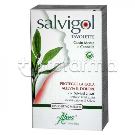Aboca Salvigol Bio Menta / Cannella 30 Tavolette