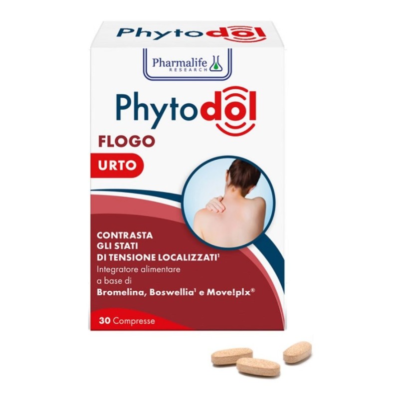 Formato di Phytodol Flogo Urto Integratore Alimentare per Tensioni Articolari 30 Compresse Formato di Phytodol Flogo Urto Integratore Alimentare per Tensioni Articolari 30 Compresse
