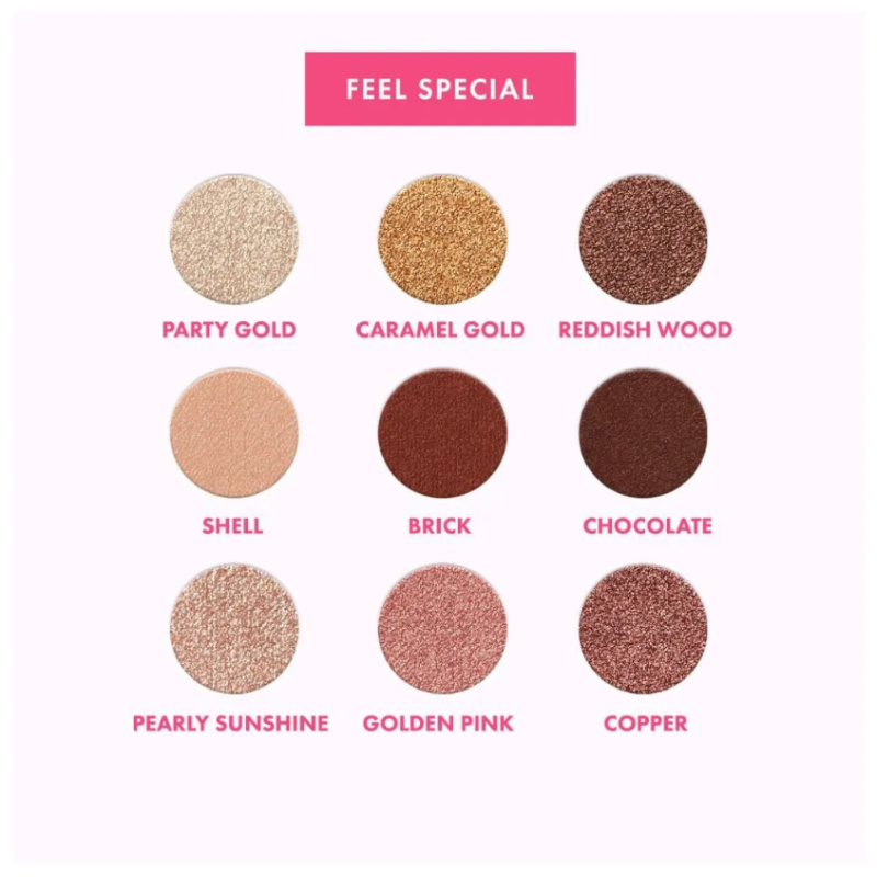 Goovi Palette 9 Ombretti Feel Special Toni Caldi 1 Pezzo Goovi Palette 9 Ombretti Feel Special Toni Caldi 1 Pezzo