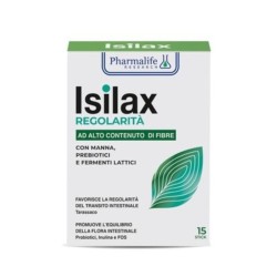 Formato di Isilax Regolarità Integratore Alimentare per Regolarità Intestinale 15 Stick Formato di Isilax Regolarità Integratore Alimentare per Regolarità Intestinale 15 Stick