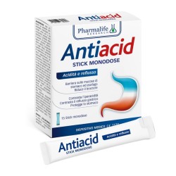 Formato di Antiacid Medicinale per Acidità e Reflusso Gastrico15 Stick Monodose da 15 ml Formato di Antiacid Medicinale per Acidità e Reflusso Gastrico15 Stick Monodose da 15 ml