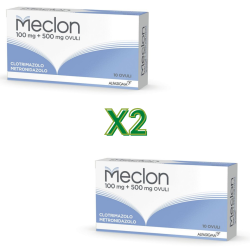 Meclon per Infezioni Vaginali Set Risparmio 20 Ovuli Meclon per Infezioni Vaginali Set Risparmio 20 Ovuli
