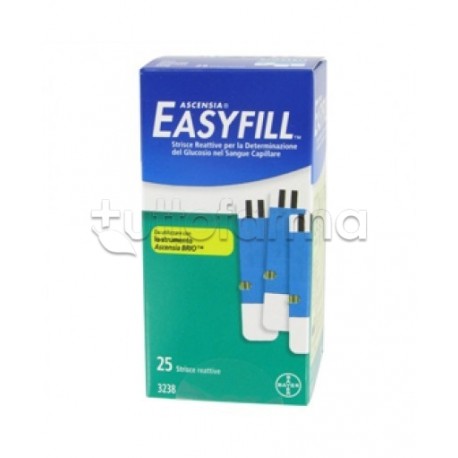 Bayer Ascensia Easyfill 25 Strisce Reattive
