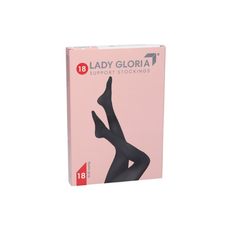Gloria Med Ladygloria 18 Gambaletto 140 Denari Nero Taglia 4