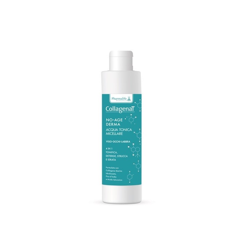 Collagenat No Age Derma Acqua Tonica Micellare per Detersione e Idratazione Viso 250ml Collagenat No Age Derma Acqua Tonica Micellare per Detersione e Idratazione Viso 250ml