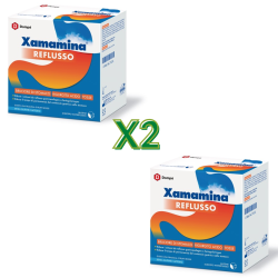 Xamamina Reflusso sollievo reflusso gastroesofageo set convenienza 50 bustine da 20ml
