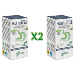 Aboca Neobianacid Integratore Acidità e Reflusso Protezione Gastrica 2x45 Compresse Masticabili Aboca Neobianacid Integratore Acidità e Reflusso Protezione Gastrica 2x45 Compresse Masticabili