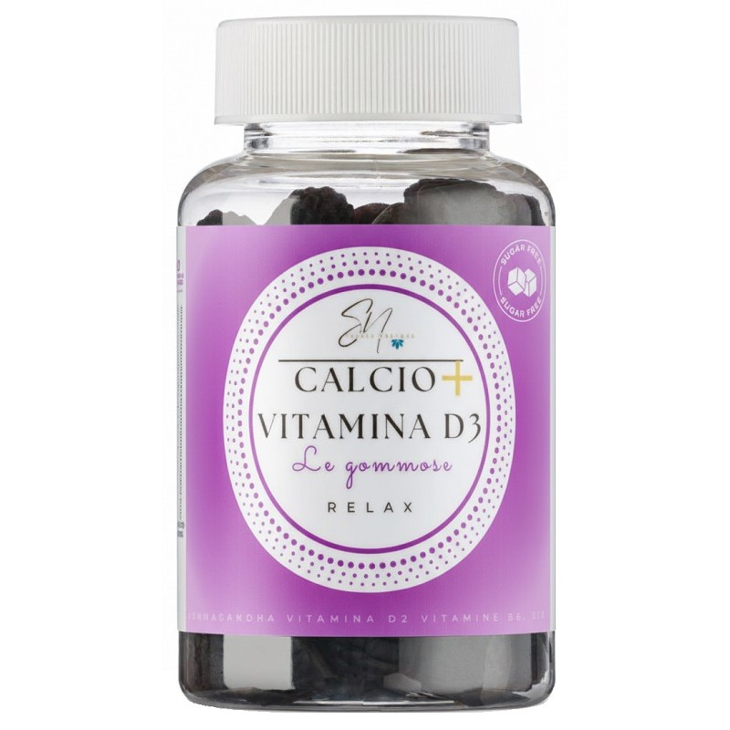 Sabbia Natural Calcio + Vitamina D3 per Ossa e Denti 60 Caramelle Gommose Sabbia Natural Calcio + Vitamina D3 per Ossa e Denti 60 Caramelle Gommose