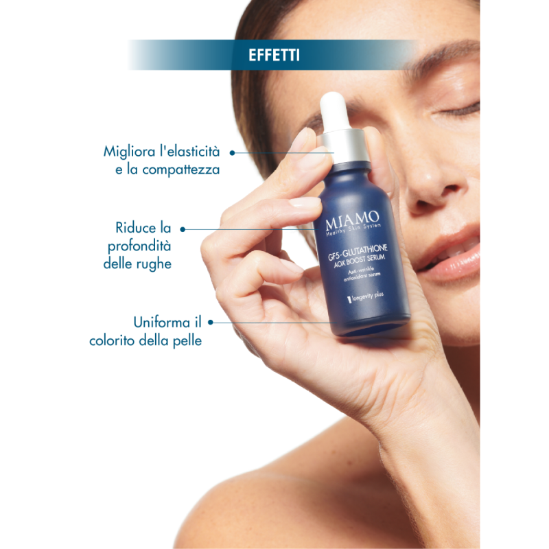 Miamo Lift & Aox Multi Peptide Siero 30ml + GF5 Glutatione Siero 10ml + Epigenage Shot 1ml