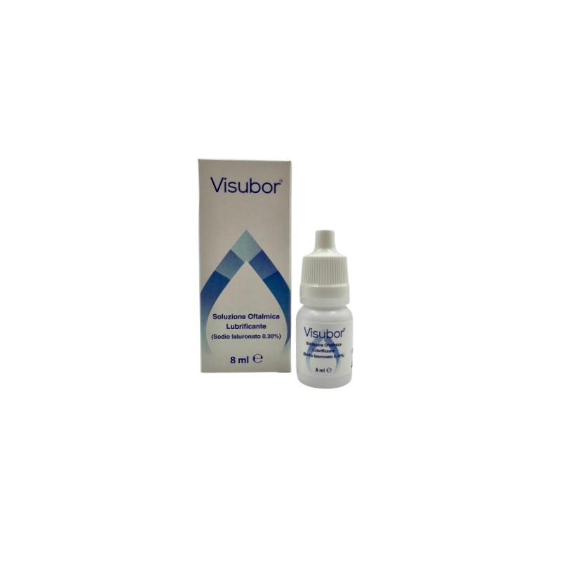 Visubor soluzione oftalmica per secchezza e idratazione oculare flacone 8 g Visubor soluzione oftalmica per secchezza e idratazione oculare flacone 8 g