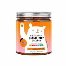 Formato di One Bear a Day Vitamin Boost Immunitario 60 Orsetti Gommosi Senza Zucchero Formato di One Bear a Day Vitamin Boost Immunitario 60 Orsetti Gommosi Senza Zucchero