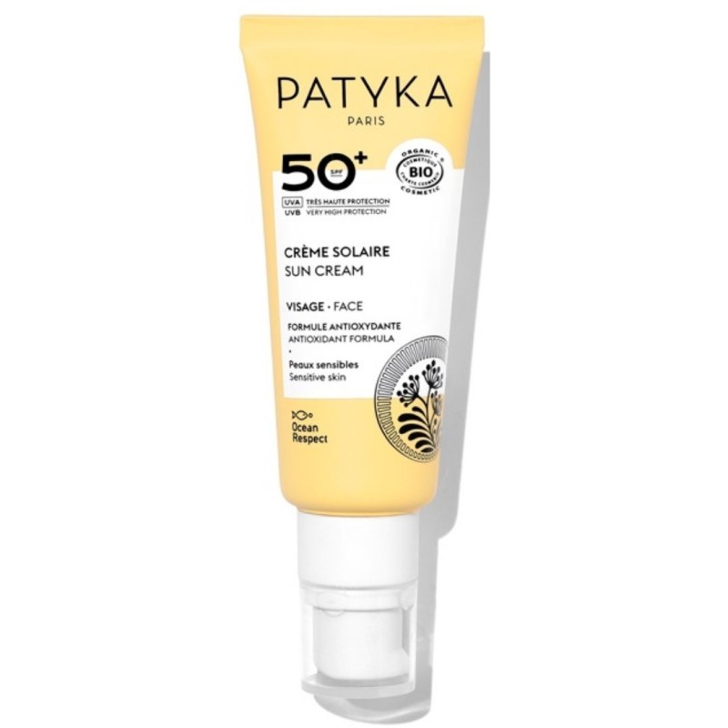 tubetto di Patyka Crema Solare Viso Protezione Alta SPF50+ 40ml tubetto di Patyka Crema Solare Viso Protezione Alta SPF50+ 40ml