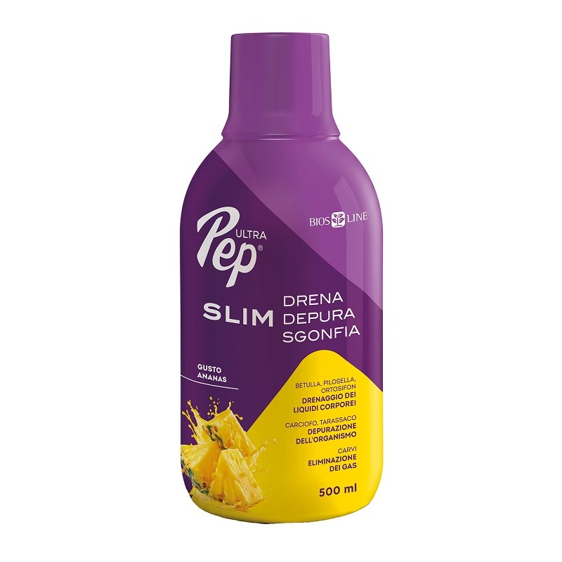 Ultra Pep Slim Integratore per Drenaggio e Depurazione 500ml Ultra Pep Slim Integratore per Drenaggio e Depurazione 500ml