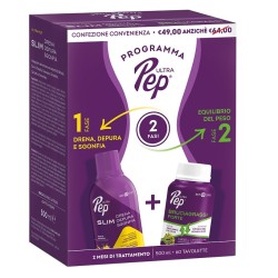 500ml + 60 Tavolette Ultra Pep Slim Drena Depura Sgonfia Ananas + Bruciagrassi Forte per Drenaggio e Metabolismo 500ml + 60 Tavolette Ultra Pep Slim Drena Depura Sgonfia Ananas + Bruciagrassi Forte per Drenaggio e Metabolismo