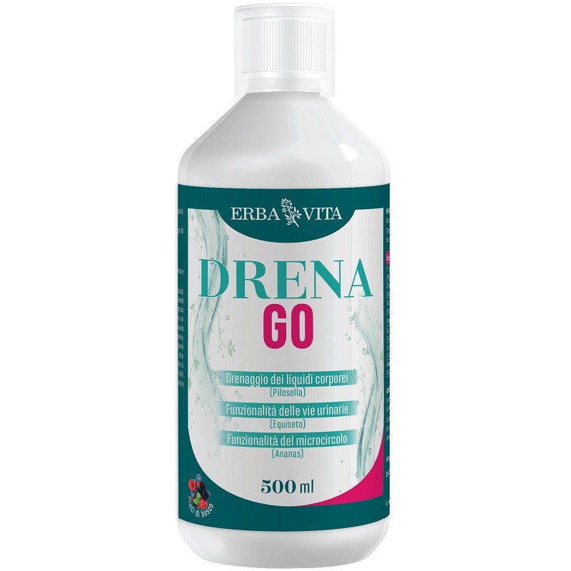 Formato di Drenago Frutti Bosco Integratore Drenante e Depurativo 500ml Formato di Drenago Frutti Bosco Integratore Drenante e Depurativo 500ml