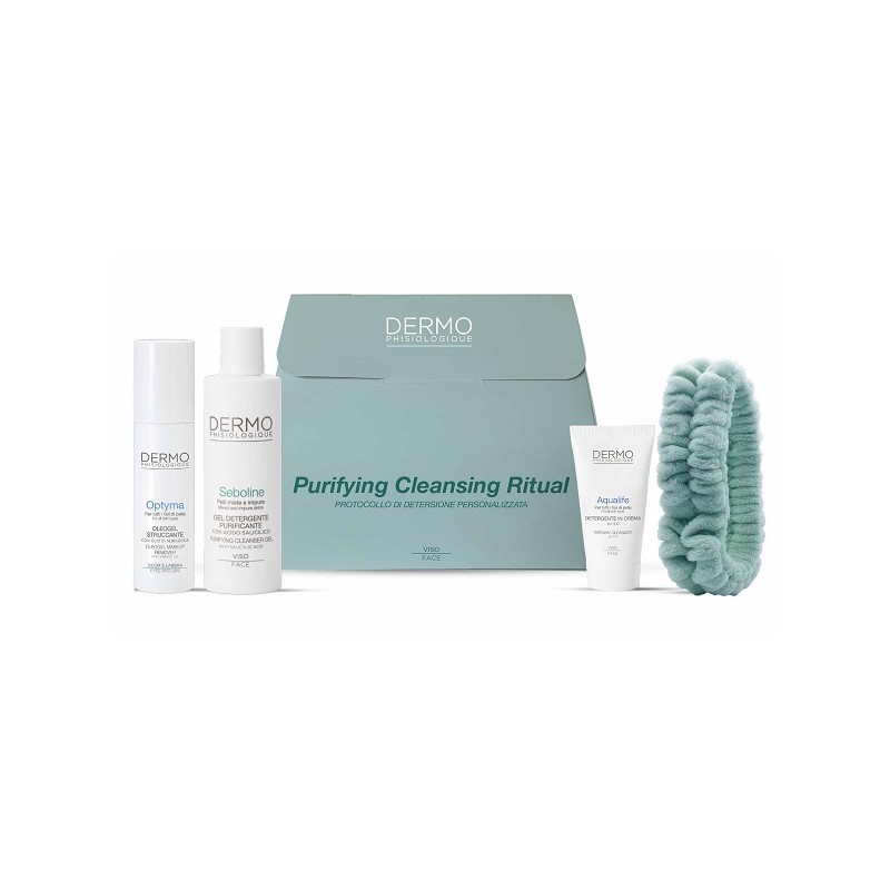 Purifying Cleansing Ritual kit detersione viso per pelli impure e sensibili 50ml + 50ml + 200ml
