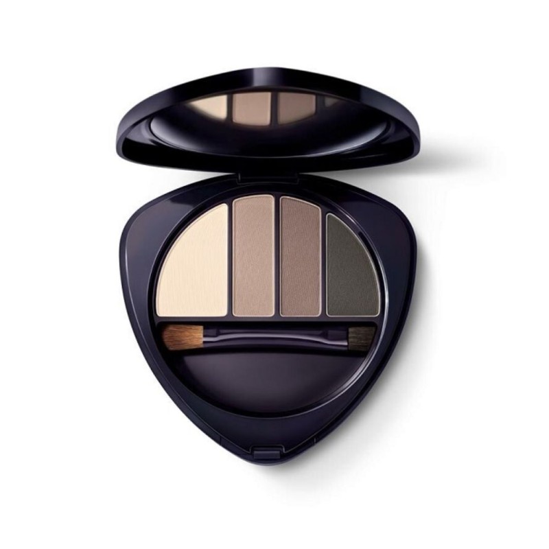 Formato di Dr. Hauschka EyeBrow Palette 01 Occhi e Sopracciglia Colore Stone 5,3g
