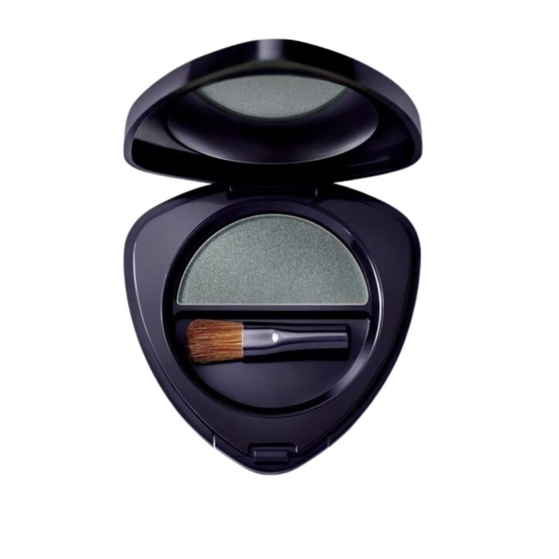 Formato di Dr. Hauschka Eyeshadow 04 Verdelite Ombretto Compatto Verde Brillante per Occhi Sensibili 1,4 g