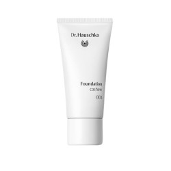 Formato di Dr. Hauschka Foundation 001 Colore Cashew Fondotinta Naturale per Incarnato Uniforme 30ml Formato di Dr. Hauschka Foundation 001 Colore Cashew Fondotinta Naturale per Incarnato Uniforme 30ml