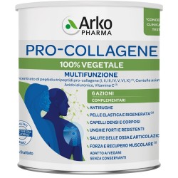 confezione Arkopharma Pro Collagene Vegetale Integratore per Benessere Organismo 321g