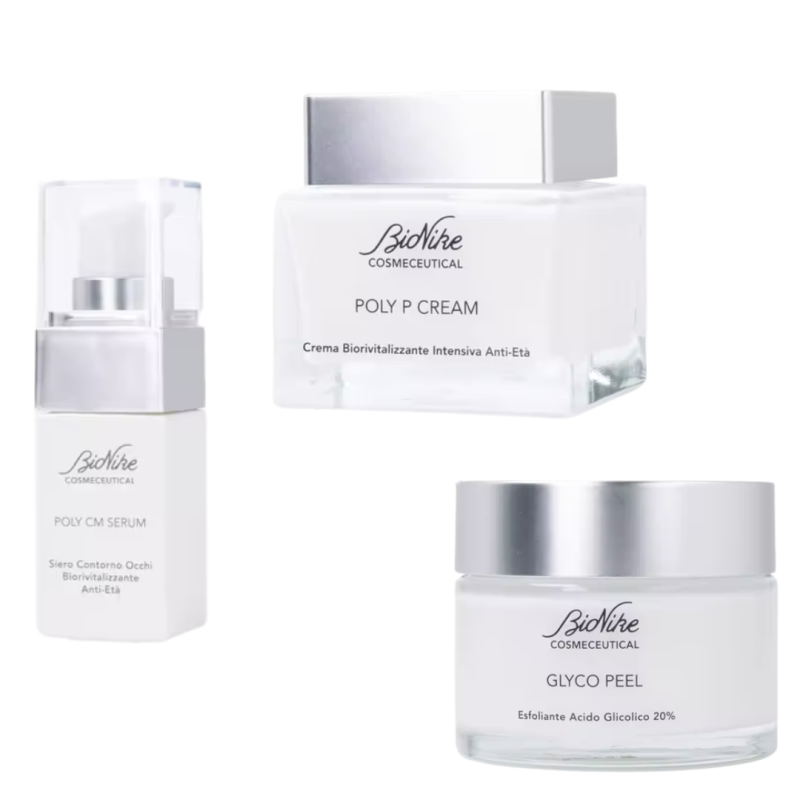 Glyco Peel + Contorno Occhi + Crema + pochette