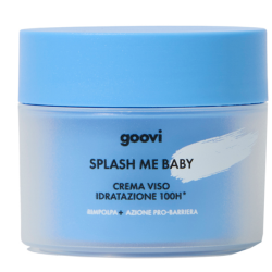 vasetto di Goovi Splash Me Baby Crema Viso Idratazione 100H Rimpolpante 50ml
