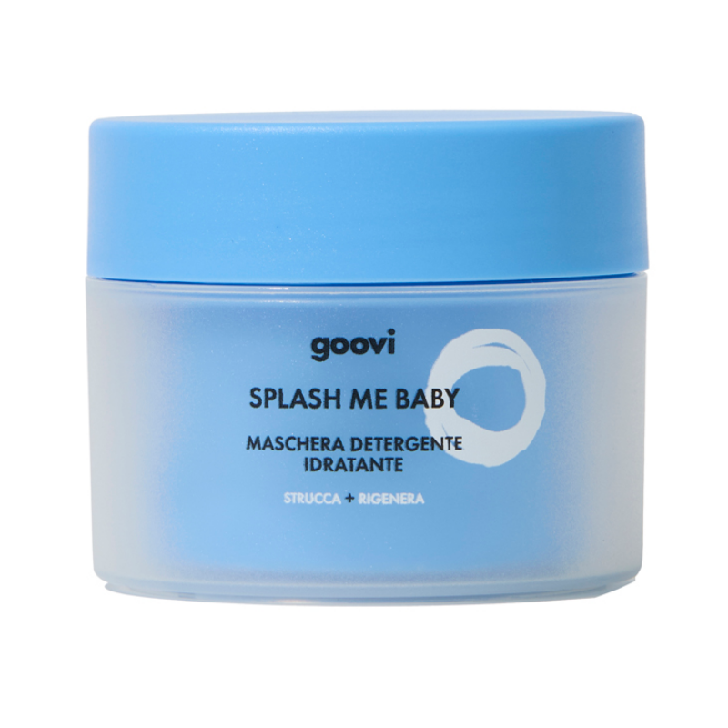 vasetto Goovi Splash Me Baby Maschera Detergente Idratante Viso Gel 100ml vasetto Goovi Splash Me Baby Maschera Detergente Idratante Viso Gel 100ml