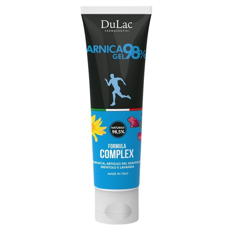 DuLac Arnica Gel 98% Formula Complex Gel Corpo per Dolori e Sport 100 ml DuLac Arnica Gel 98% Formula Complex Gel Corpo per Dolori e Sport 100 ml