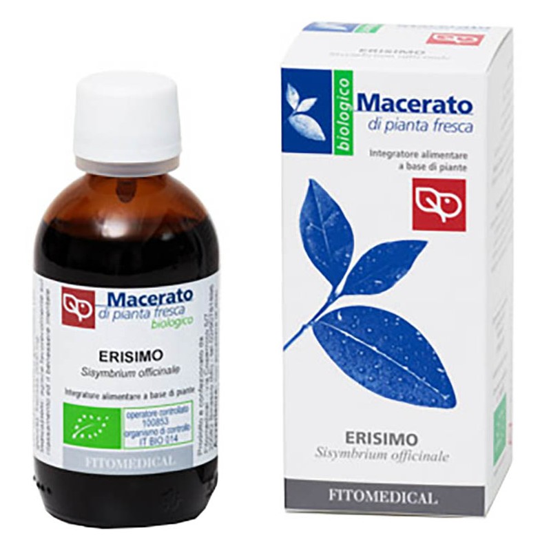 Erisimo Tintura Madre per Benessere di Gola e Voce 100 ml Erisimo Tintura Madre per Benessere di Gola e Voce 100 ml