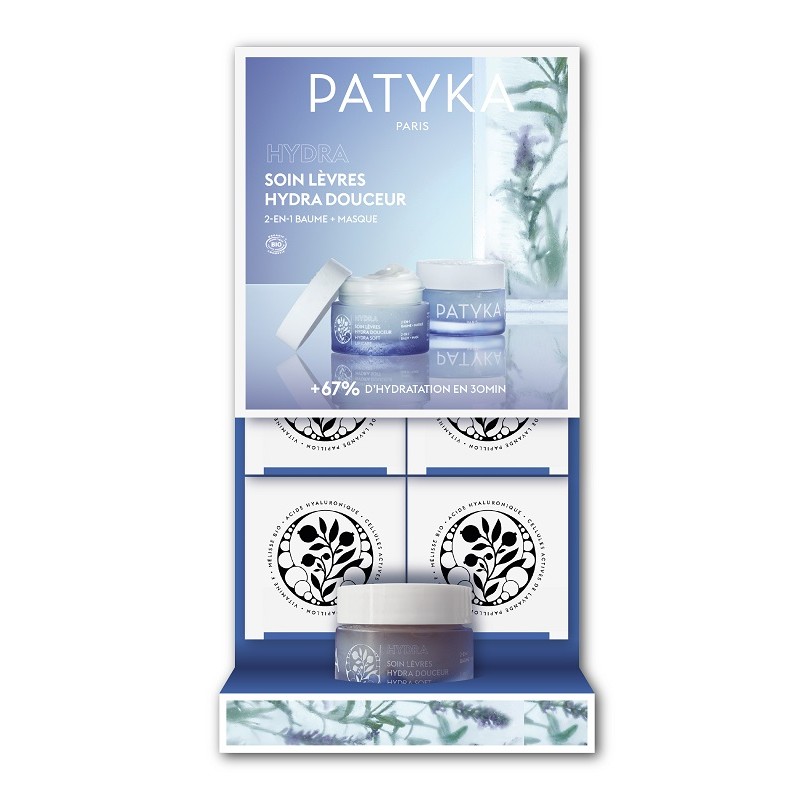 Patyka Hydra Trattamento Labbra Delicato per Labbra Secche e Screpolate 6 x 10 g