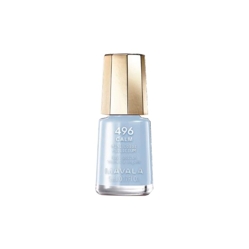 Mavala Minicolor Calm smalto azzurro delicato per manicure curata 5 ml Mavala Minicolor Calm smalto azzurro delicato per manicure curata 5 ml