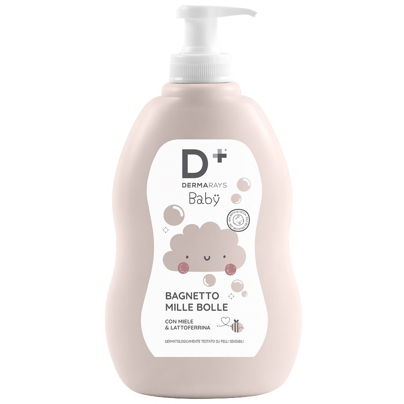 Dermarays Baby Bagno Doccia Mille Bolle detergente delicato per bambini 500 ml Dermarays Baby Bagno Doccia Mille Bolle detergente delicato per bambini 500 ml