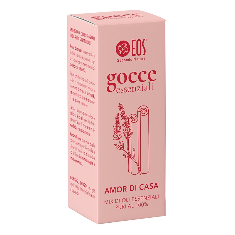Eos Gocce Essenziali Amor Di Casa per Relax e Aromaterapia Flacone 15 ml Eos Gocce Essenziali Amor Di Casa per Relax e Aromaterapia Flacone 15 ml