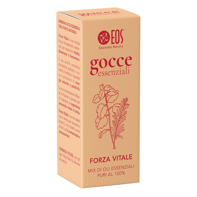 Eos Gocce Essenziali Forza Vitale per Energia e Vitalità 15 ml Eos Gocce Essenziali Forza Vitale per Energia e Vitalità 15 ml