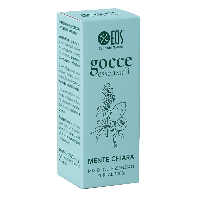 Eos Gocce Essenziali Mente Chiara per Concentrazione Flacone 15 ml Eos Gocce Essenziali Mente Chiara per Concentrazione Flacone 15 ml