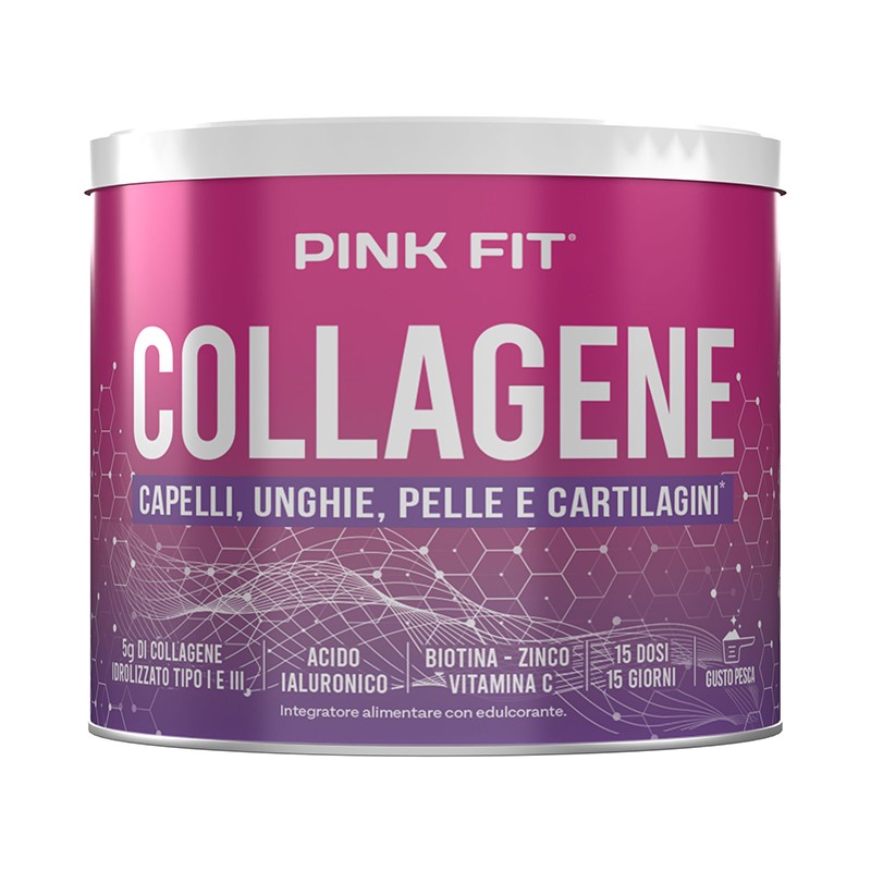 Pink Fit Collagene per Pelle, Capelli e Unghie 150 g