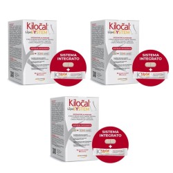 Formato di Kilocal Lypo System per Equilibrio Peso Corporeo 20 Compresse + 10 Stick Orosolubili 3 Pezzi Formato di Kilocal Lypo System per Equilibrio Peso Corporeo 20 Compresse + 10 Stick Orosolubili 3 Pezzi