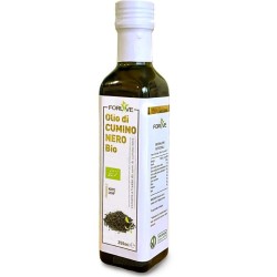 bottiglia di Forlive Olio Biologico di Semi di Cumino Nero 250ml bottiglia di Forlive Olio Biologico di Semi di Cumino Nero 250ml