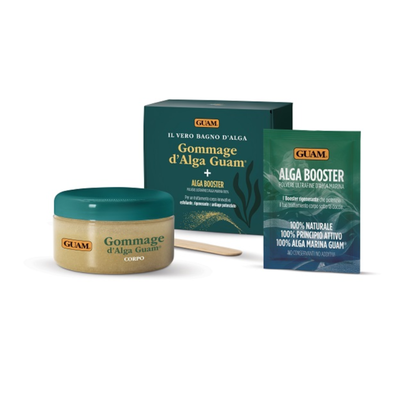 Guam Kit Anticellulite Esfoliante Bagno d'Alga Gommage 250ml + Alga Booster 15g Guam Kit Anticellulite Esfoliante Bagno d'Alga Gommage 250ml + Alga Booster 15g