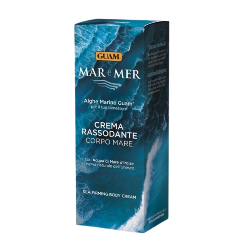 Scatola di Crema Rassodante Corpo Mare con Alghe e Acqua Marina 200ml Scatola di Crema Rassodante Corpo Mare con Alghe e Acqua Marina 200ml