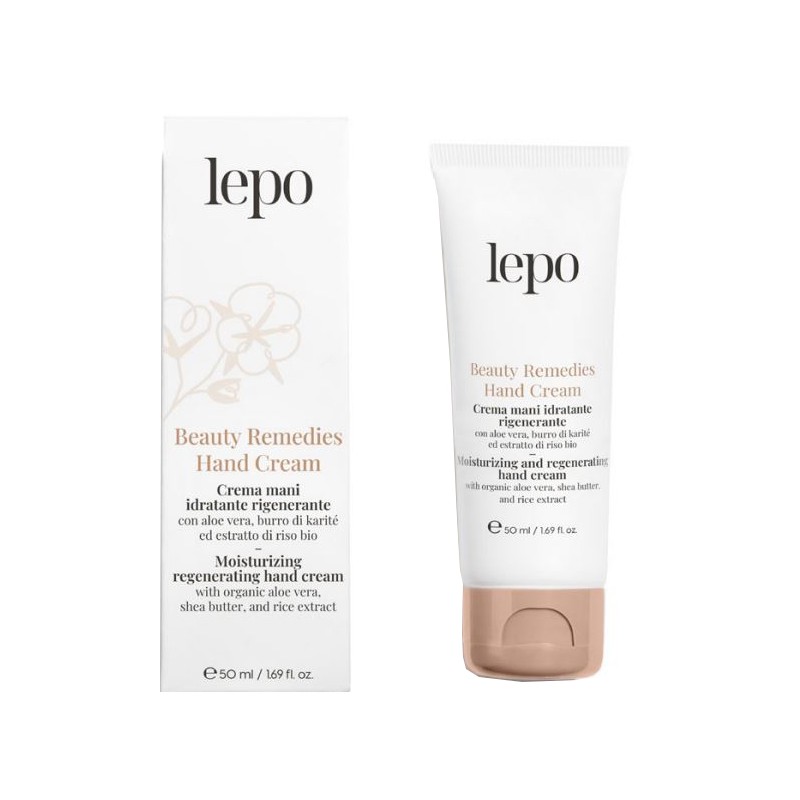 Lepo Beauty Remedies Hand Cream crema mani idratante e rigenerante 50 ml