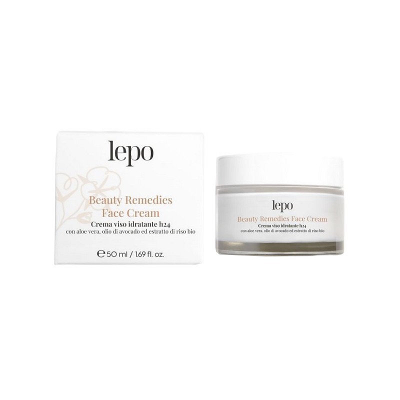 Lepo Beauty Remedies Face Cream crema idratante viso per pelle sensibile 50 ml