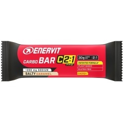 Barretta Enervit C2:1 Pro Carbo Sodio Salty Caramel per Energia e Resistenza 45g Barretta Enervit C2:1 Pro Carbo Sodio Salty Caramel per Energia e Resistenza 45g