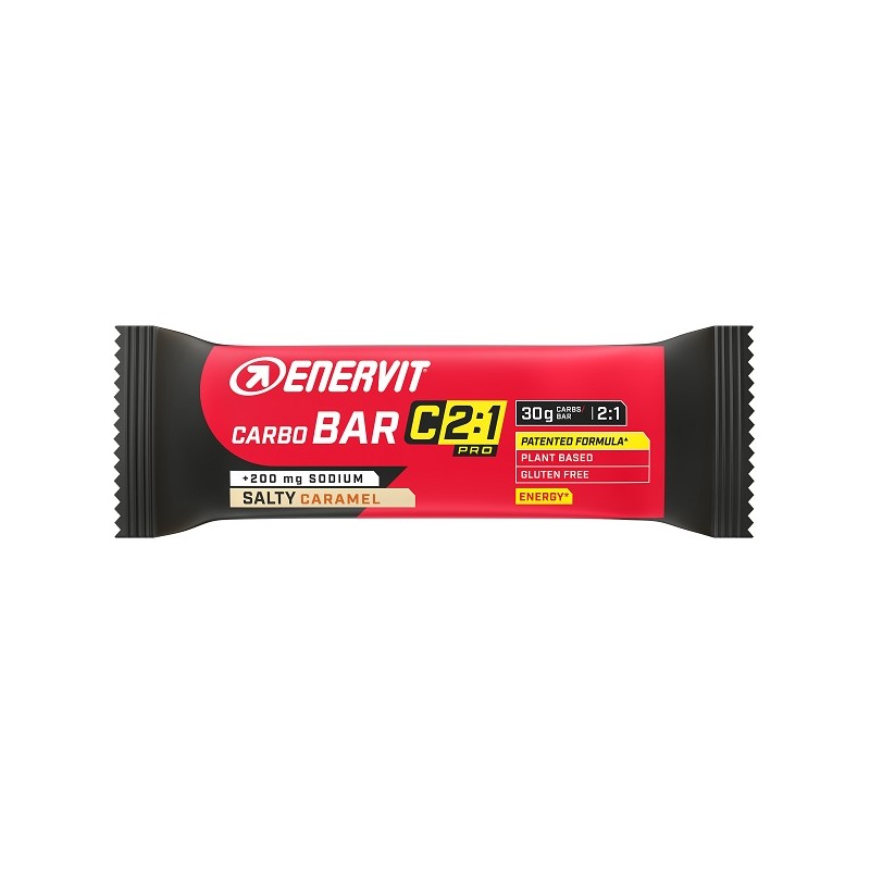 Barretta Enervit C2:1 Pro Carbo Sodio Salty Caramel per Energia e Resistenza 45g Barretta Enervit C2:1 Pro Carbo Sodio Salty Caramel per Energia e Resistenza 45g