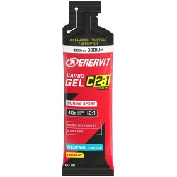pouch Enervit C2:1 Pro Carbo Gel Sodio Neutral Integratore Energizzante per Sportivi 60 ml pouch Enervit C2:1 Pro Carbo Gel Sodio Neutral Integratore Energizzante per Sportivi 60 ml