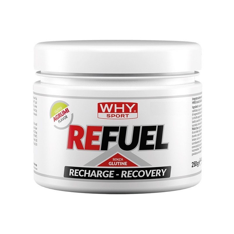 Whysport Refuel integratore recupero muscolare polvere 250 g Whysport Refuel integratore recupero muscolare polvere 250 g
