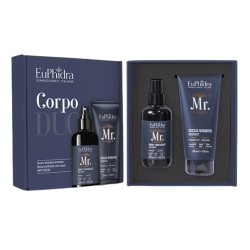 cofanetto di Euphidra Kit Corpo Mr. Cofanetto Doccia Shampoo e Spray 200ml cofanetto di Euphidra Kit Corpo Mr. Cofanetto Doccia Shampoo e Spray 200ml