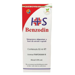 confezione di Herboplanet Benzodin Gocce 50ml confezione di Herboplanet Benzodin Gocce 50ml