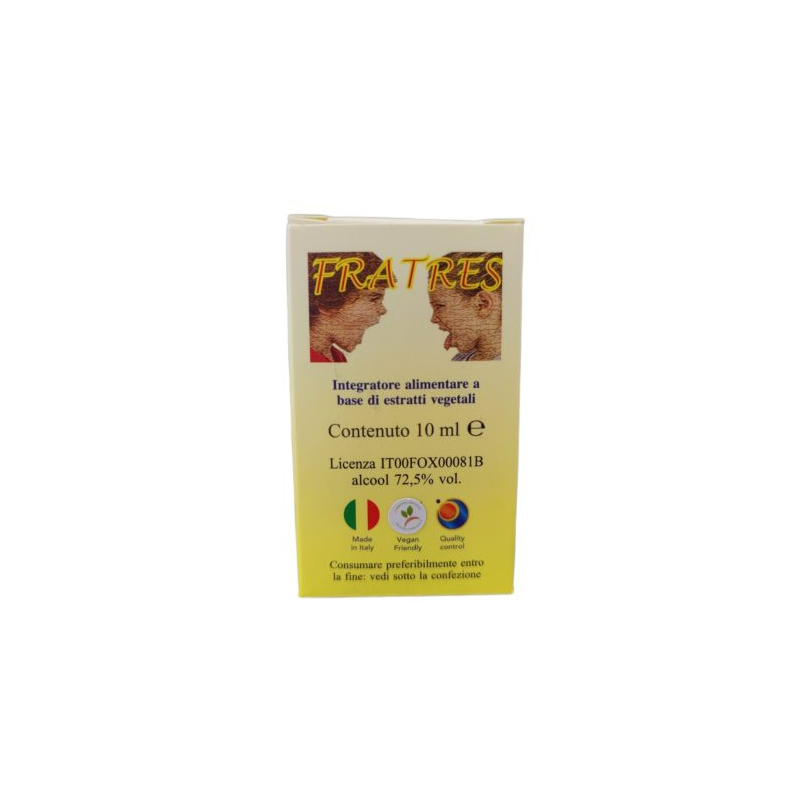 confezione di Herboplanet Fratres Integratore per Benessere Mentale Gocce 10ml